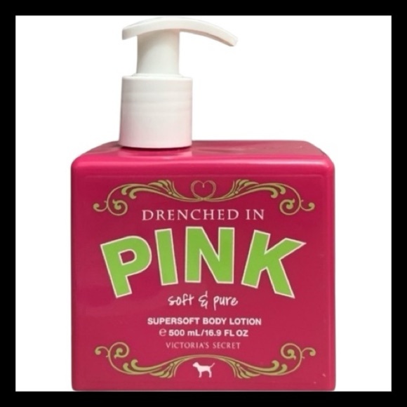 PINK Victoria's Secret Other - Victoria's Secret Pink Drenched in Pink Soft & Pure Body Lotion